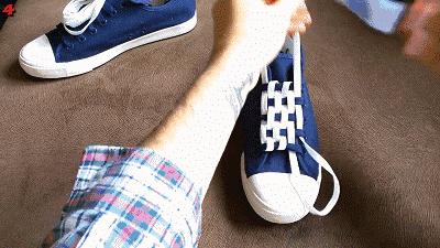 搭配裙子的长鞋带怎么系好看,穿着裙子如何优雅的系鞋带