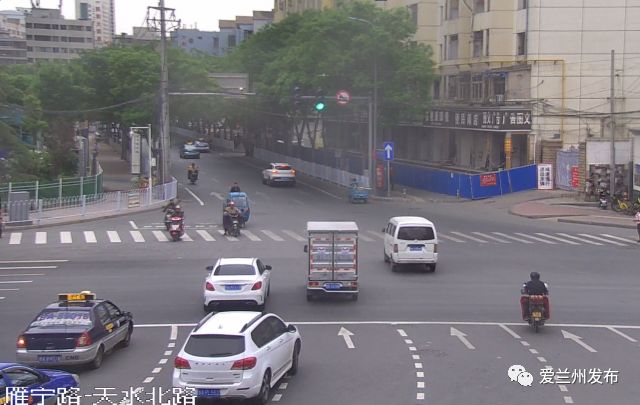 爱兰州最新消息,天水北路雁宁路交叉口