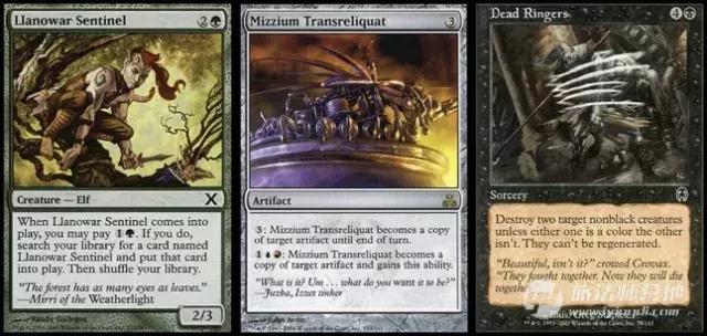 万智牌卡片大全,万智牌的经典卡片