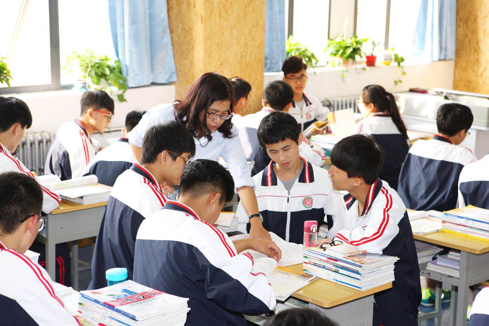 西安博爱国际学校新生风采,西安高级中学博爱校区