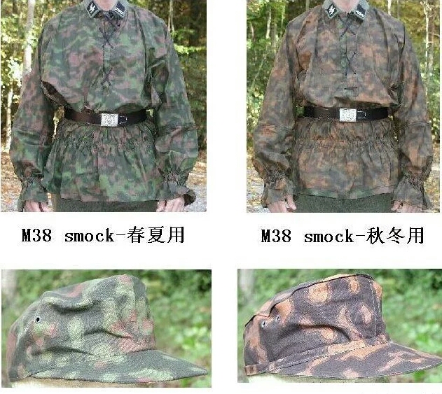 二战德军的伪装,二战德军野战伪装