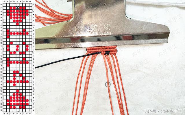 编织达人教你做5201314情侣字板手链，超详细