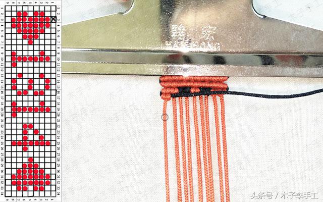 编织达人教你做5201314情侣字板手链，超详细