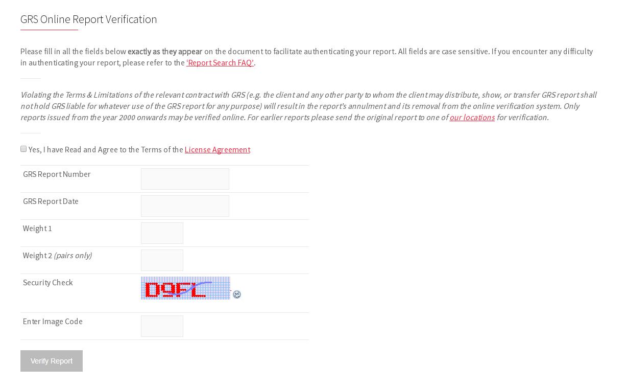 grs祖母绿证书,grs蓝宝石证书