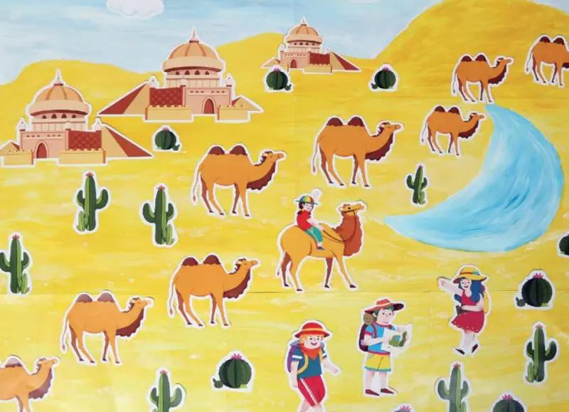 幼儿园夏季环创,幼儿园高端环创图片