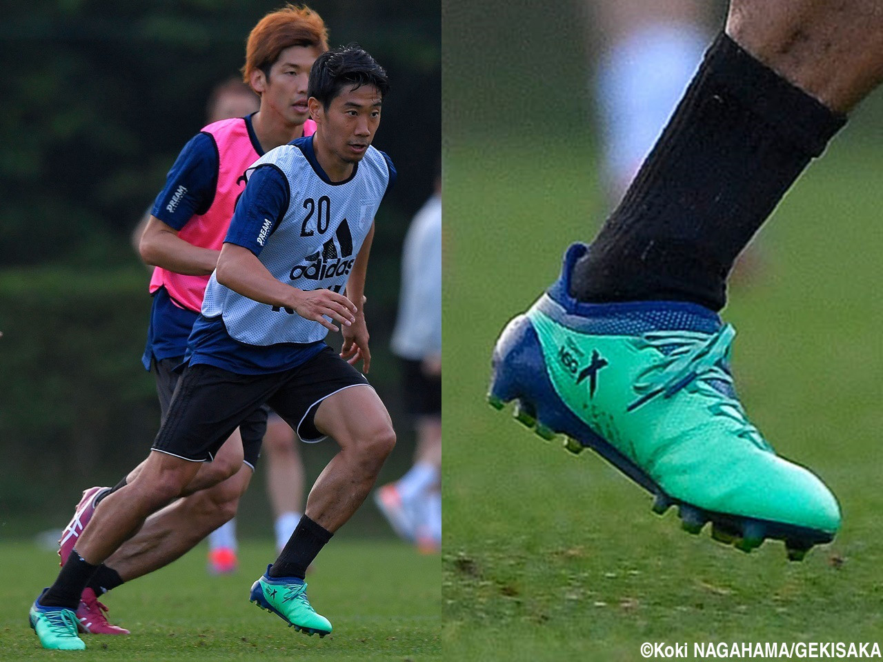 提前大曝光！日本众国脚上脚阿迪达斯世界杯系列足球鞋