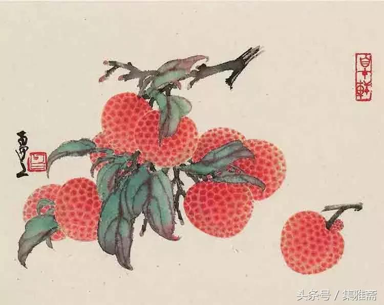 何百里的彩墨画,何百里美术作品欣赏