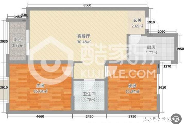 首付交的不安心？赞城89平米户型评估，带你解除疑虑