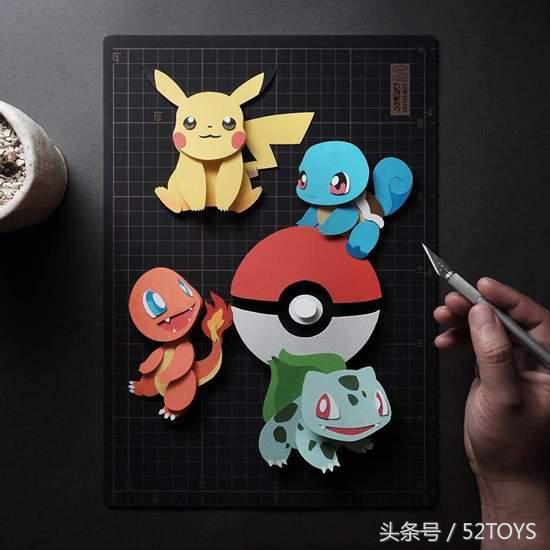 影视模型人物,霍格沃茨纸雕模型