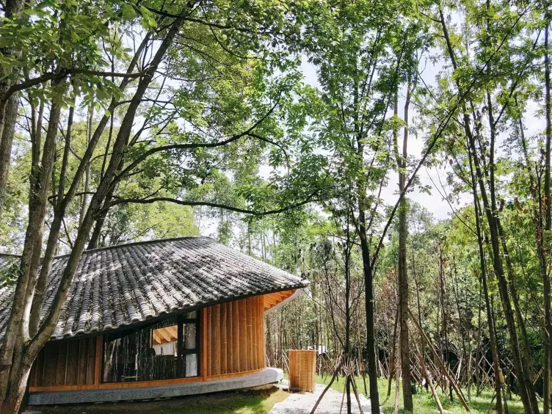 我去了成都向西50里的桃源村，朋友问我是不是去了日本？