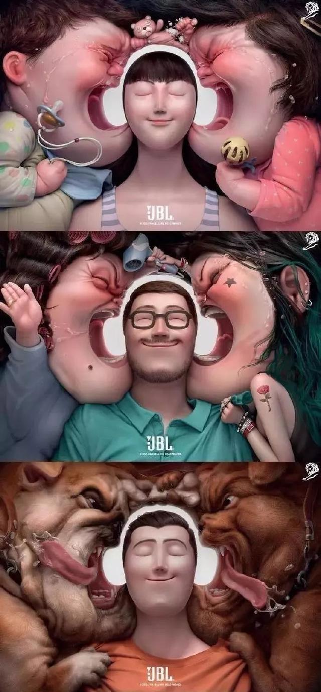 利郎男装创意广告平面,云南白药奶茶牙膏创意平面广告