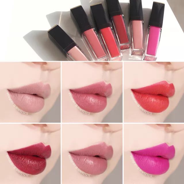 雅诗兰黛口红对比ysl,雅诗兰黛气场全开的口红