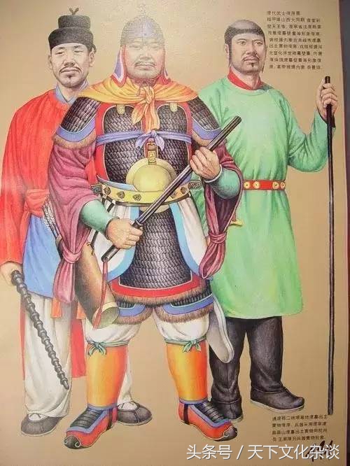 古代军服演变过程,中国古代历代军服演变