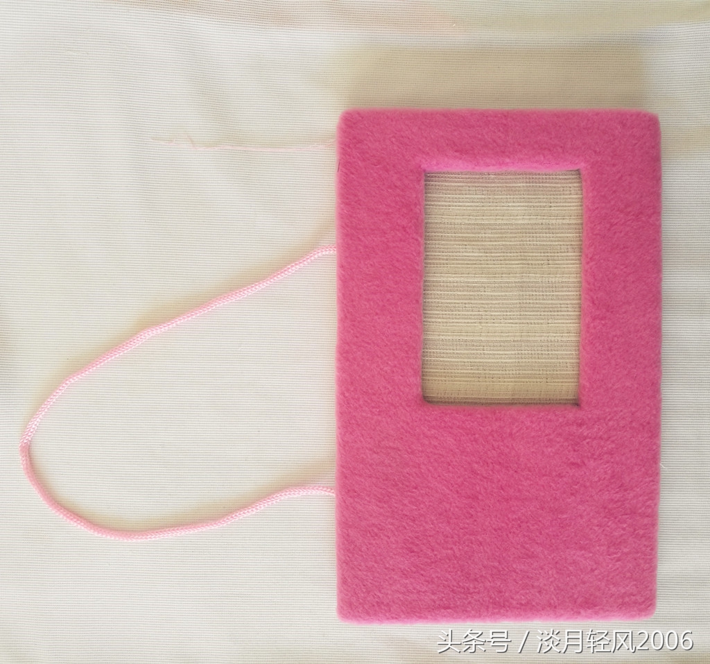 中秋节布艺相框怎么做,三年级布艺相框制作视频