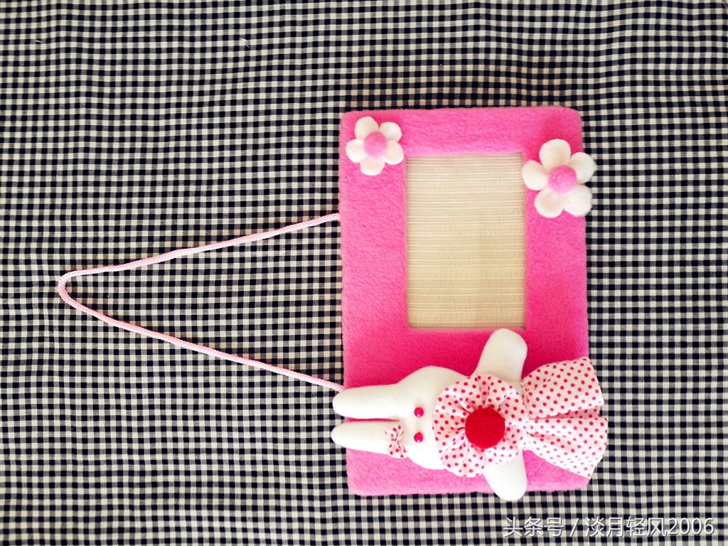 中秋节布艺相框怎么做,三年级布艺相框制作视频