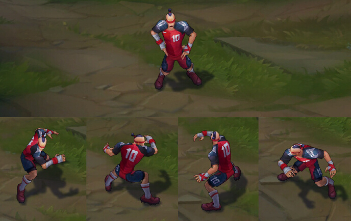 lol盲僧的新皮肤,lol盲僧足球皮肤炫彩视频