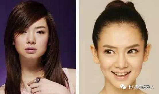 昆凌浓妆前后对比照,大眼女明星素颜
