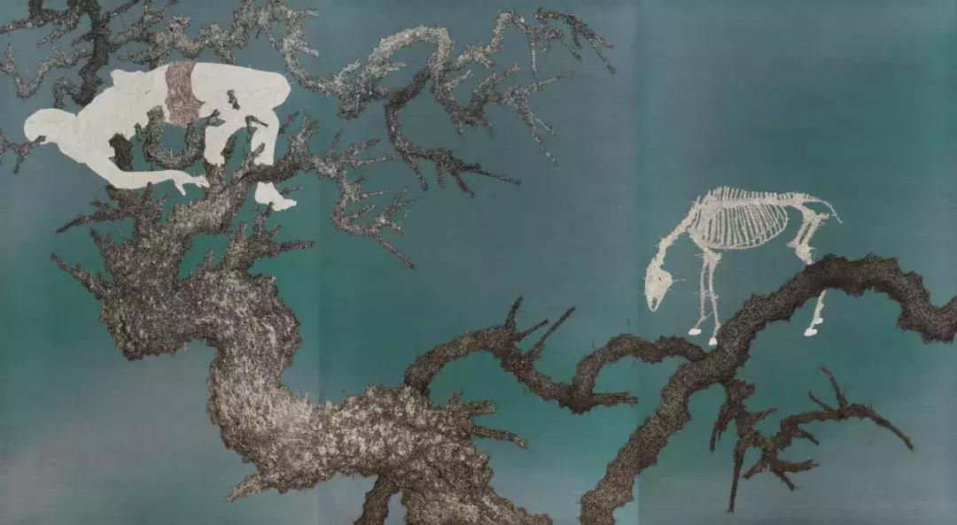 超越预知的可能——谭军谈纸本绘画综合技法