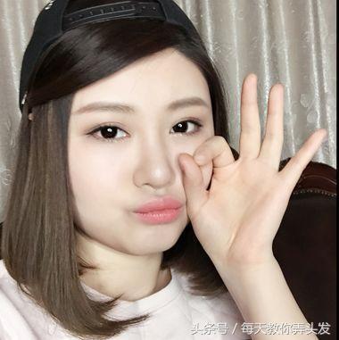 适合大脸方脸女生的扎发,适合大脸女生的扎发造型