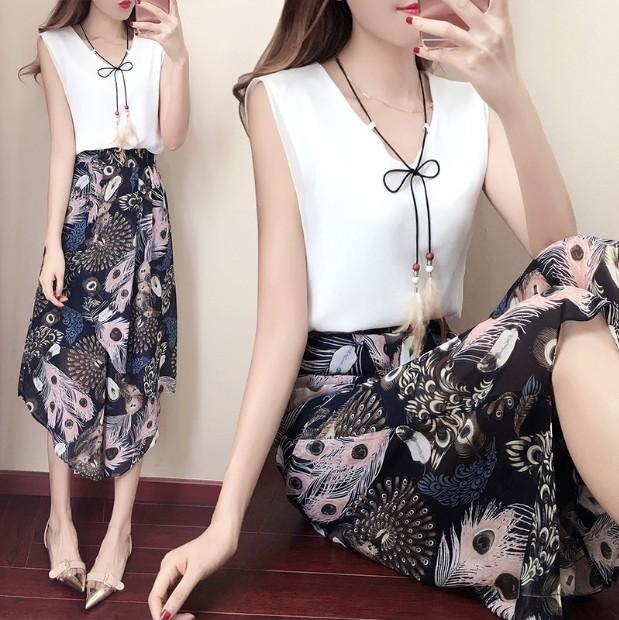 裙裤好看还是短裤好看,最洋气时髦裙裤夏季