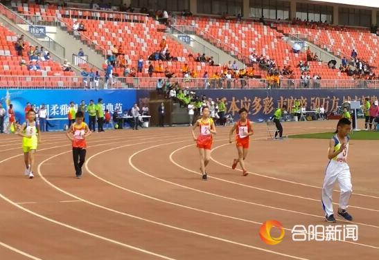 合阳县在渭南市第十三届田径运动会上夺得喜人成绩