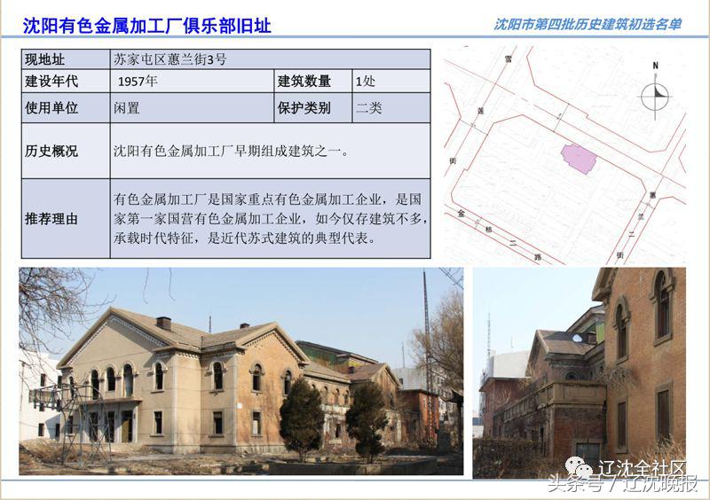 沈阳市公布沈阳第四批历史建筑名录就在您身边您认识几个?