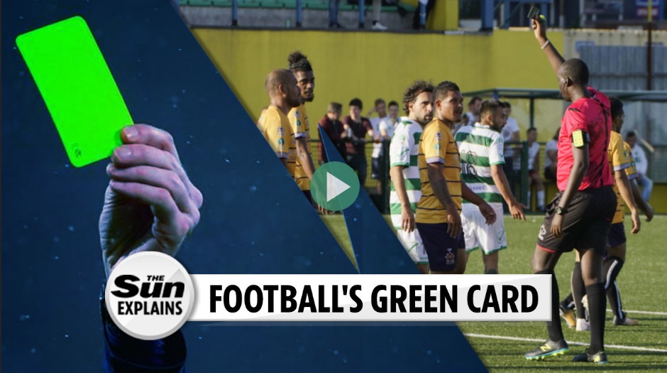 体育赛事绿牌黄牌红牌代表着什么,一般一场球赛会有几张黄牌