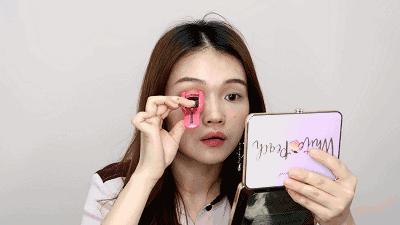 大表姐刘雯眼妆教程,刘雯的单眼皮怎么化妆