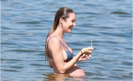 维密糖糖沙滩写真,candice糖糖2013维密