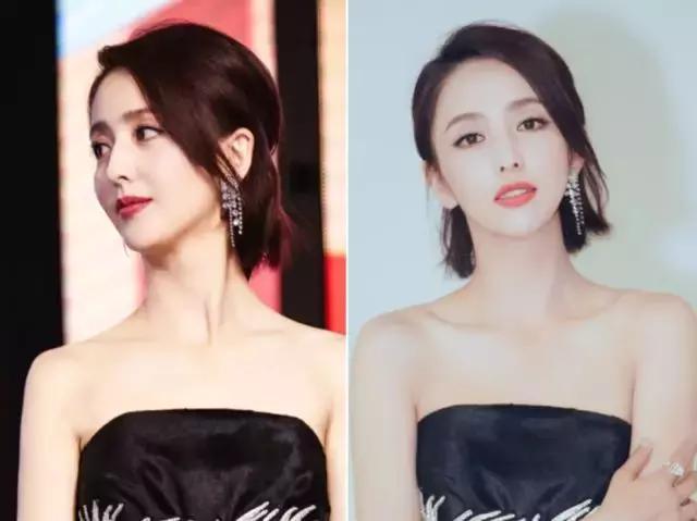 佟丽娅古装发型怎么扎,佟丽娅扎短辫的发型