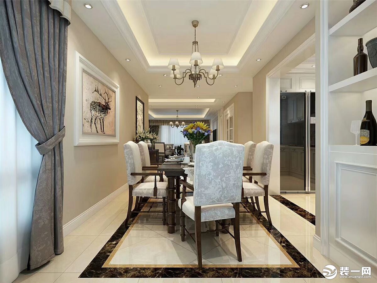 沈阳金地檀府装修,沈阳金地檀樾装修效果图