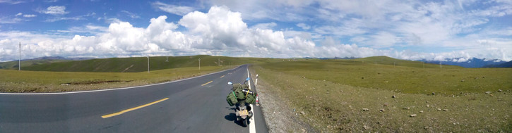 一个人、一只狗、一辆小踏板，风雨30天去*藏西**的故事（四）