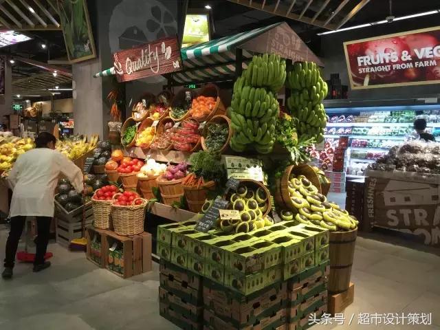 零售区设计效果图,让人惊艳的超市设计