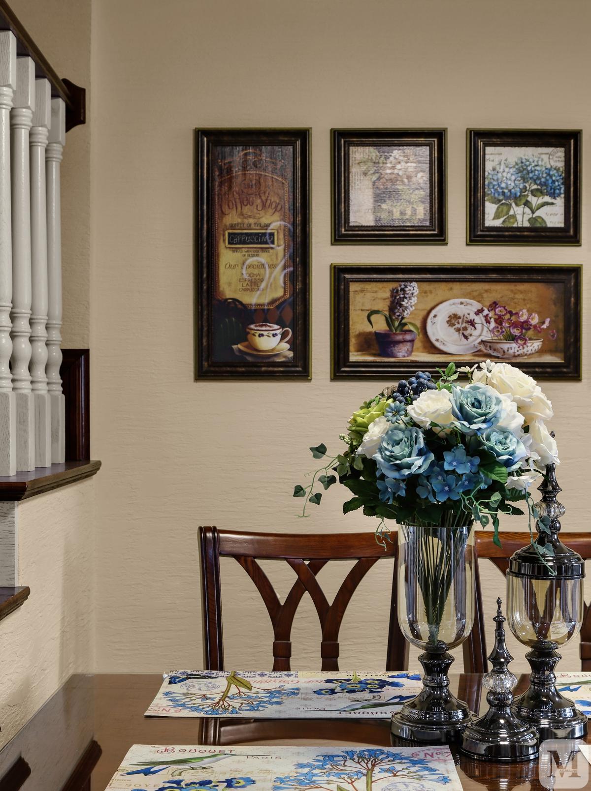 中式豪宅实木整装全屋定制,美式130平全屋实木定制