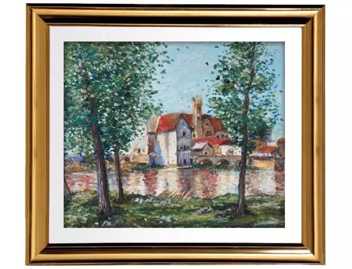 三分钟，教你用油画棒画一幅绝美风景画！