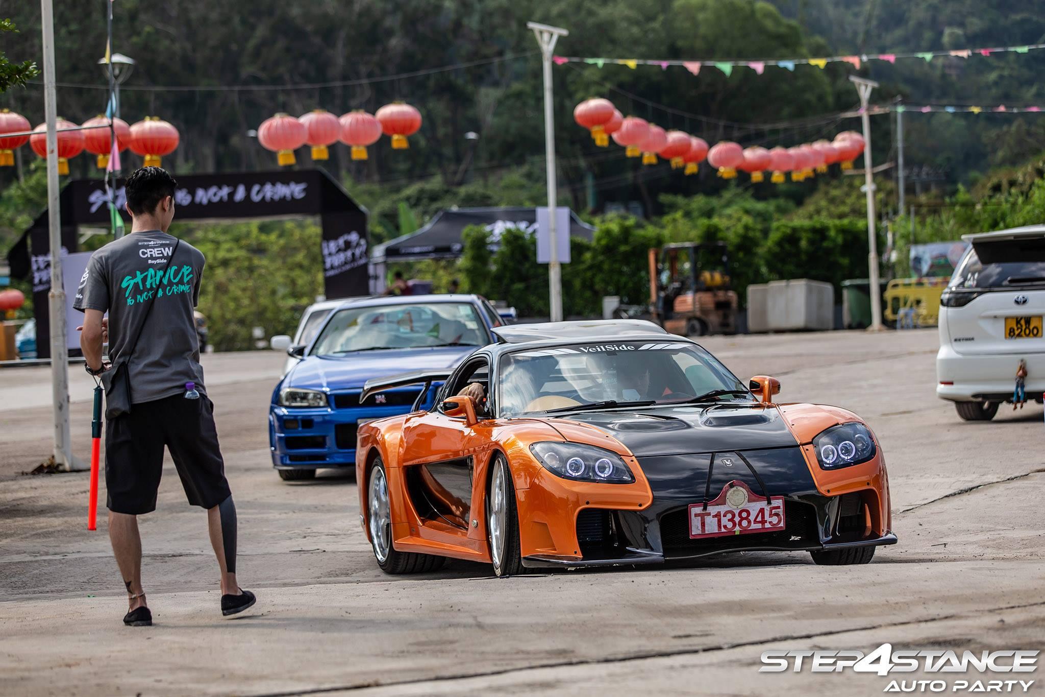 昨天300多部改装车大聚会，怪不得人们都说香港是玩车天堂！