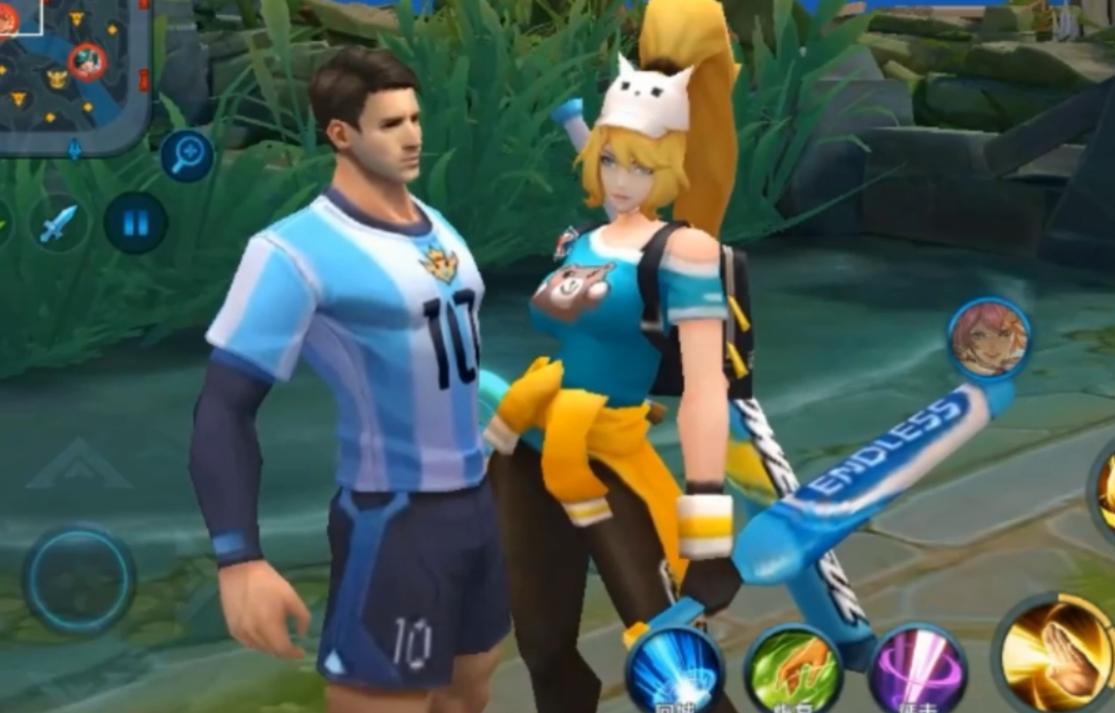 王者荣耀梅西努力才是最终入场券,王者荣耀梅西和科比