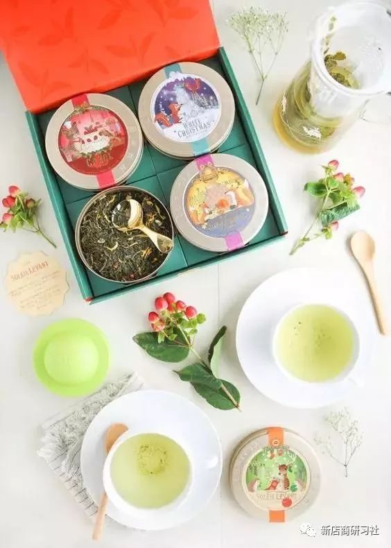 单凭颜值，这个岛国茶叶品牌就可以C位出道！