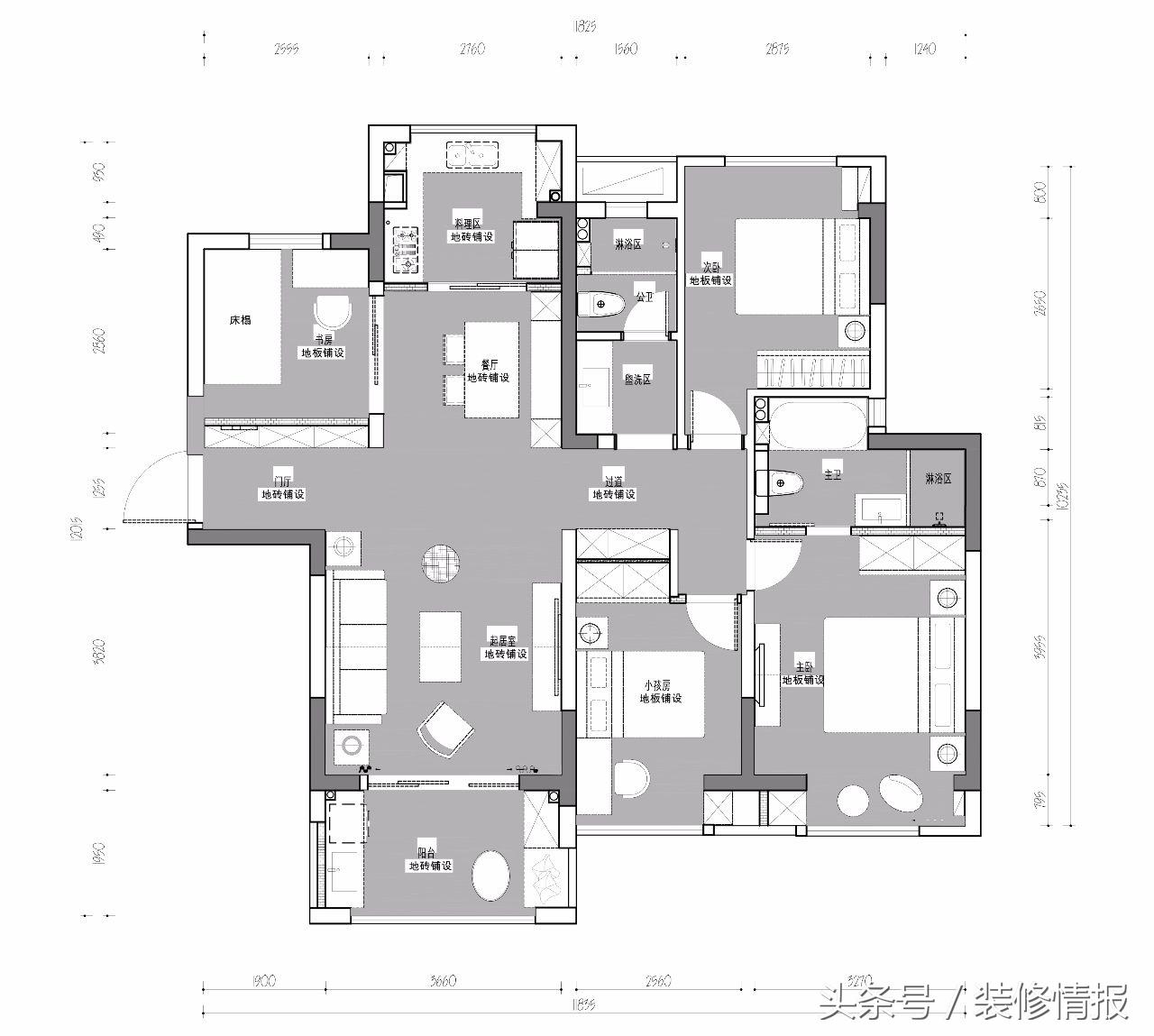 130㎡现代简约风，格调小资的实用生活主张