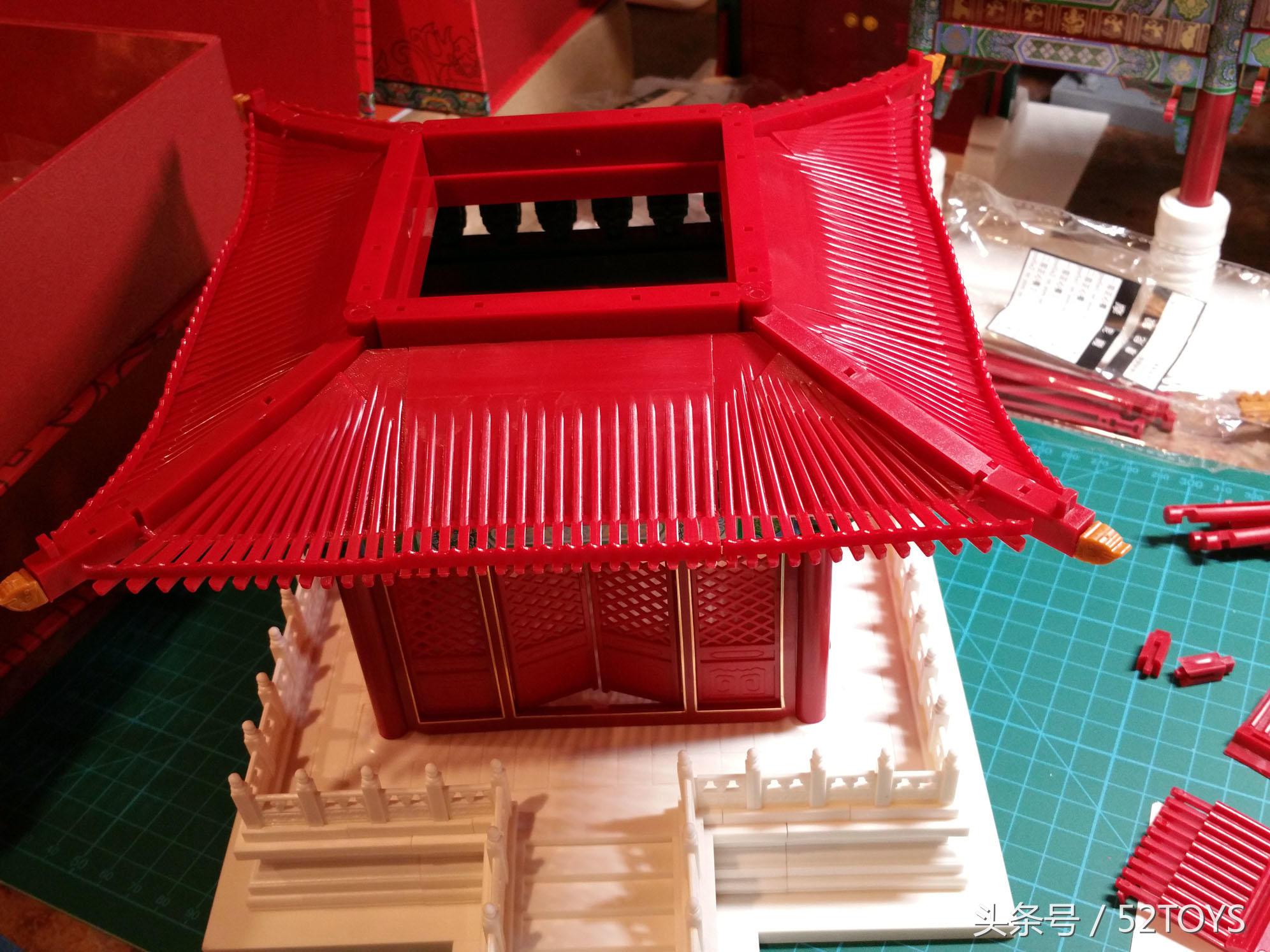 古建筑手办,中国古建筑手办