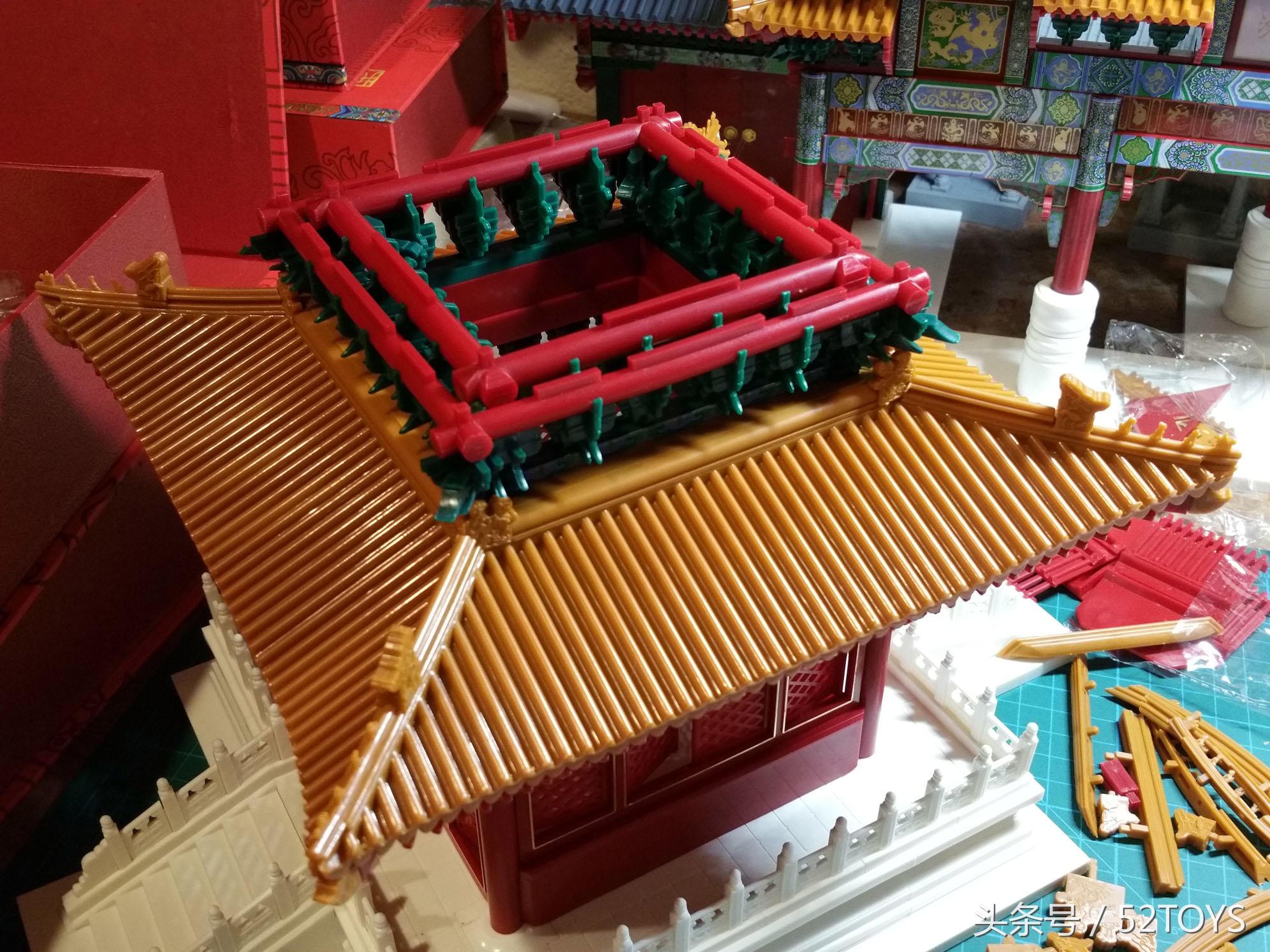 古建筑手办,中国古建筑手办