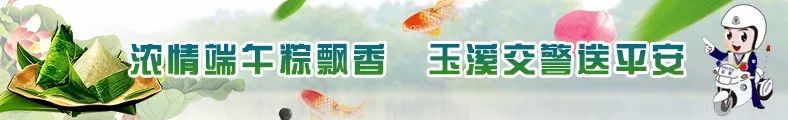 两公布一提示｜端午情浓玉溪交警为你送上“平安粽”