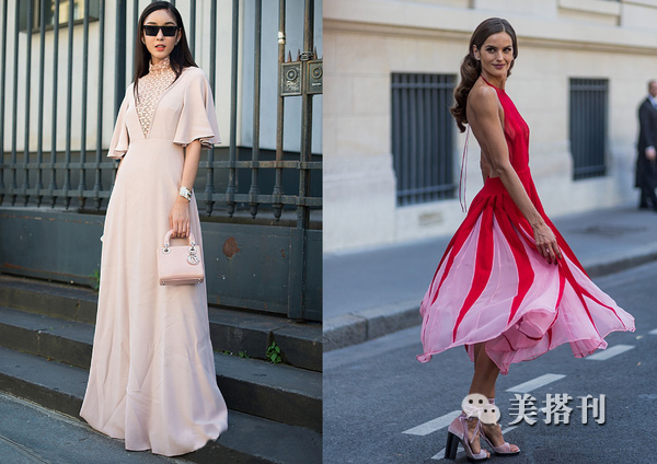 适合夏天的雪纺裙,雪纺裙长款怎么穿得高级