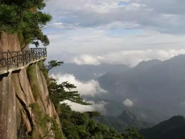 赣州哪座山有玻璃栈道,江西赣州三百山玻璃栈道