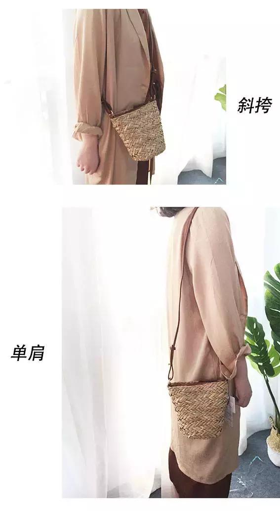 打败PVC透明包，草编包C位出道！