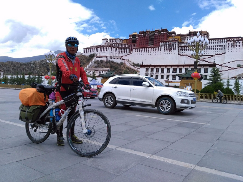 骑行西藏再见拉萨,骑行西藏游览拉萨八廓街