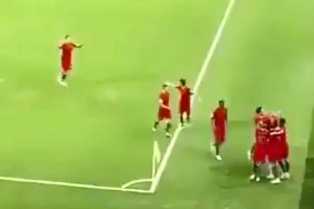 凯恩绝杀进球后庆祝,凯恩绝杀