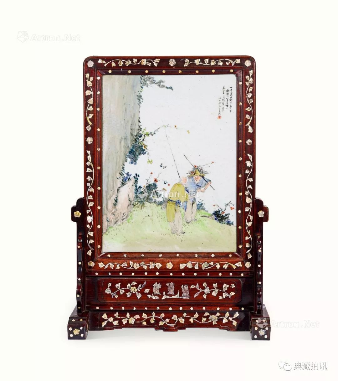 最新成交结果：中贸圣佳瓷艺丹青——近现代文人瓷专场