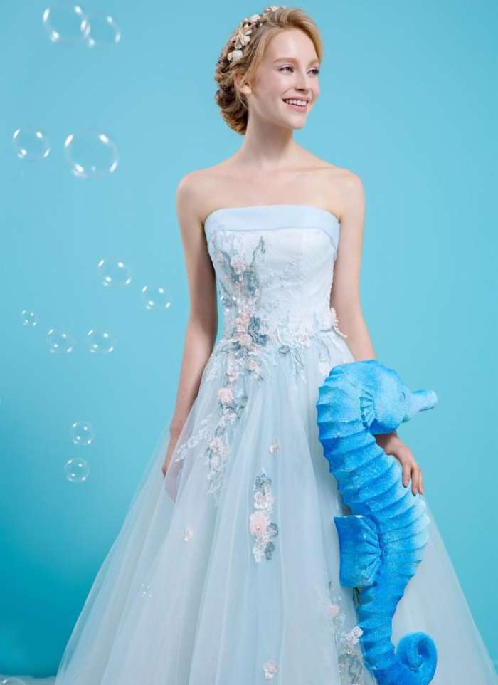 穿上它一定是最美新娘！梦幻小美人鱼婚纱，看到这系列真的想嫁了