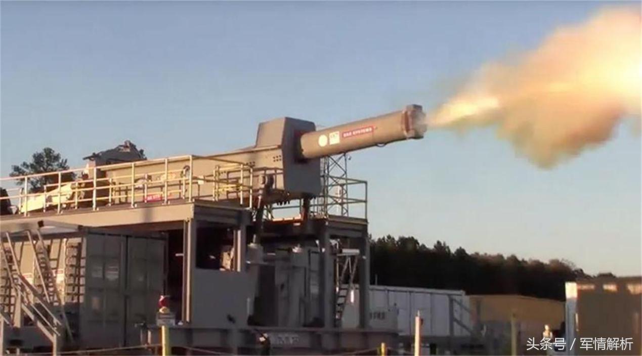 055驱逐舰装备电磁炮,中国055驱逐舰电磁轨道炮